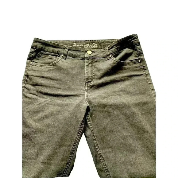 Foxy hi rise, Sophie boot cut, dark  black wash jeans, 31 by 32 - Picture 2 of 7